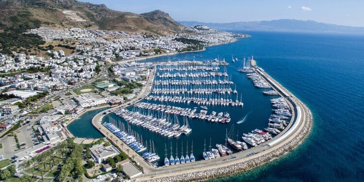 D-Marin Turgutreis Kuş Bakışı Görünüm