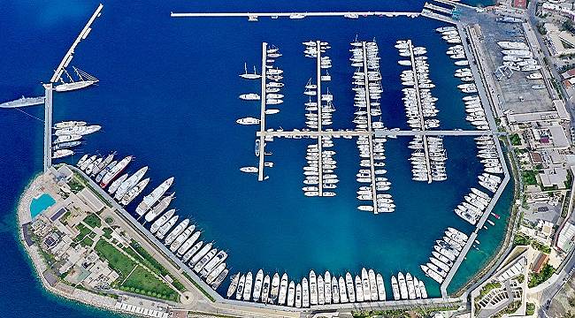 Yalıkavak Marina Kuş Bakışı Görünüm