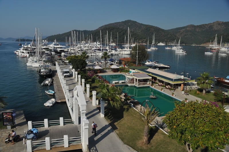 Skopea Marina İskele Görünümü