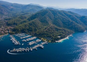 D-Marin Göcek Kuş Bakışı Görünüm