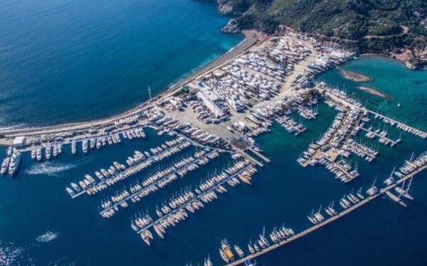 Marmaris Yat Marina Kuş Bakışı Görünüm