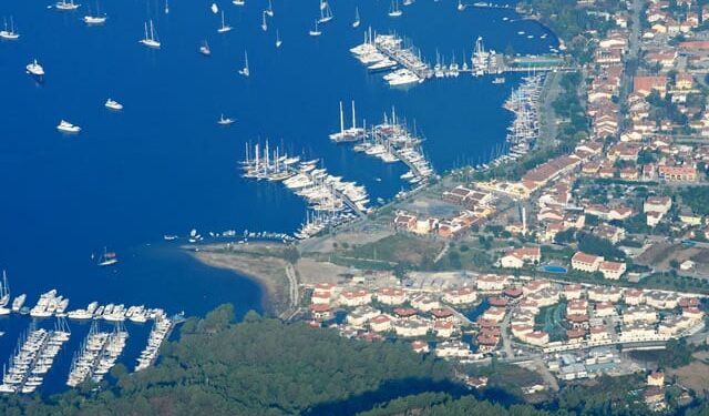 Skopea Marina Kuş Bakışı Görünüm