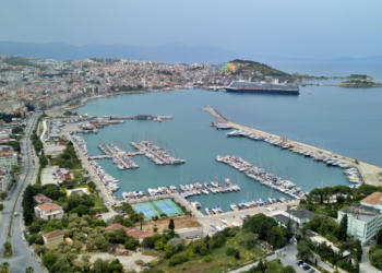 Setur Kuşadası Marina Kuşbakışı